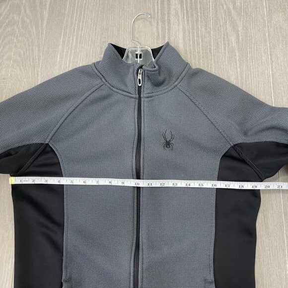 Spyder Men's Constant Full Zip Up Sweater Fleece Jacket Polar Black S Outdoor - Picture 15 of 16